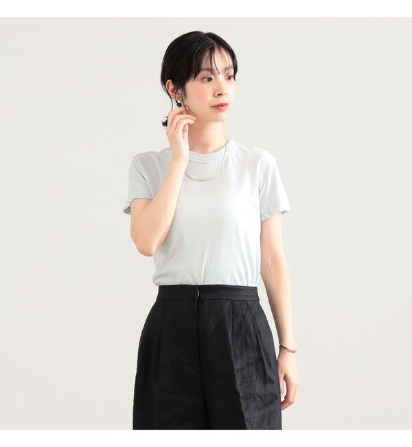 BEAMS SELECTION for WOMEN「ATON / コンパクト Tシャツ」|Tシャツ・カットソー|