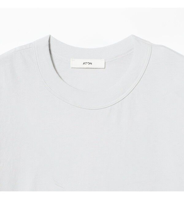 BEAMS SELECTION for WOMEN「ATON / コンパクト Tシャツ」|Tシャツ・カットソー|