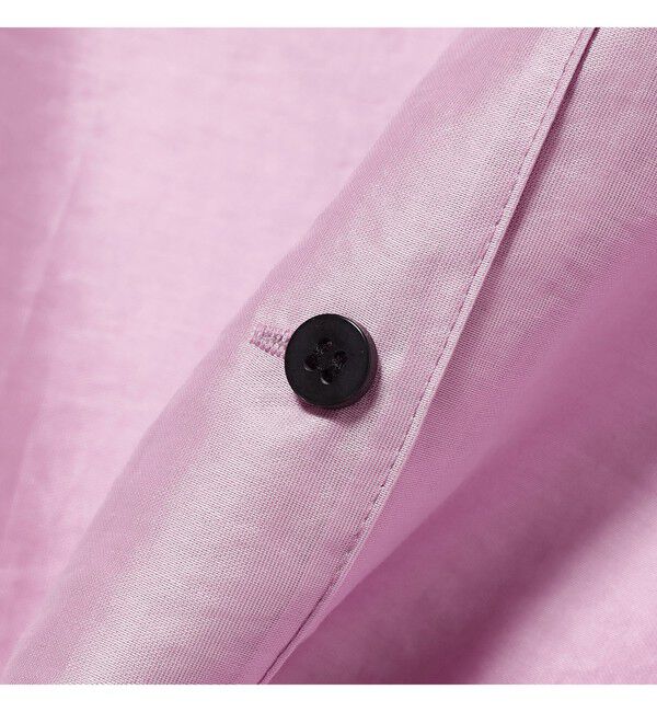Ray BEAMS 「シアー レイヤード シャツ      26SS 日除け 紫外線対策 冷房対策 デザインシャツ 春夏」|シャツ・ブラウス|
