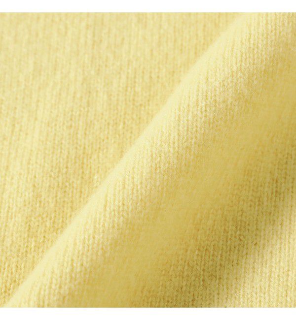 Demi-Luxe BEAMS 「【別注】SLOANE &times; Demi-Luxe BEAMS / 7ゲージ 天竺 カシミヤ Vネック ニット」|ニット・セーター|