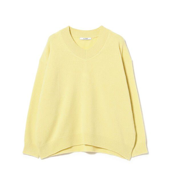 Demi-Luxe BEAMS 「【別注】SLOANE &times; Demi-Luxe BEAMS / 7ゲージ 天竺 カシミヤ Vネック ニット」|ニット・セーター|