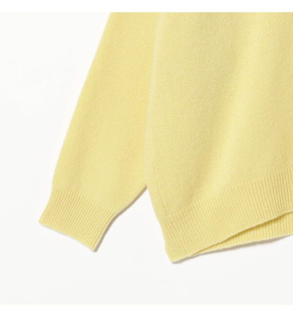 Demi-Luxe BEAMS 「【別注】SLOANE &times; Demi-Luxe BEAMS / 7ゲージ 天竺 カシミヤ Vネック ニット」|ニット・セーター|