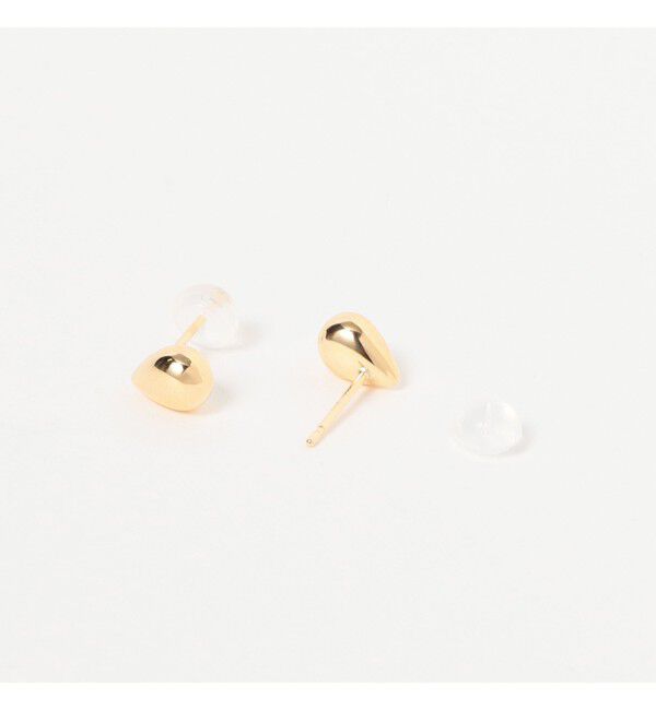 BEAMS SELECTION for WOMEN「les bon bon / K18 drip ピアス」|ピアス|