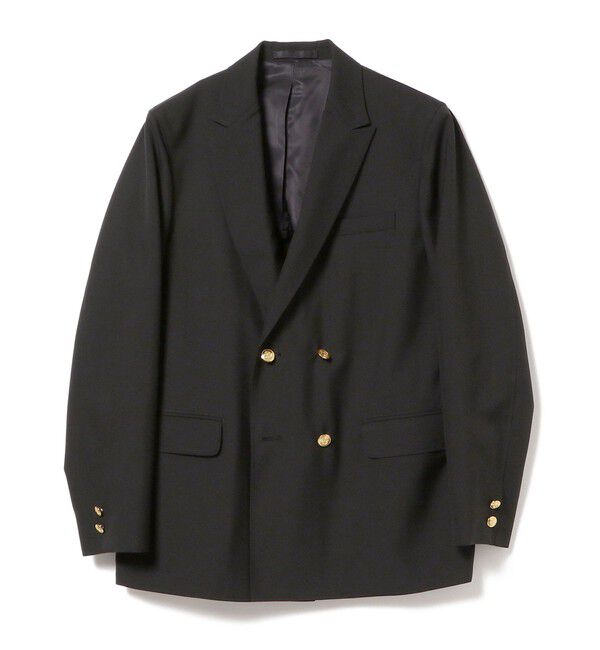 BEAMS「BEAMS PLUS / 4B Double Breasted Blazer Wool」|テーラードジャケット|