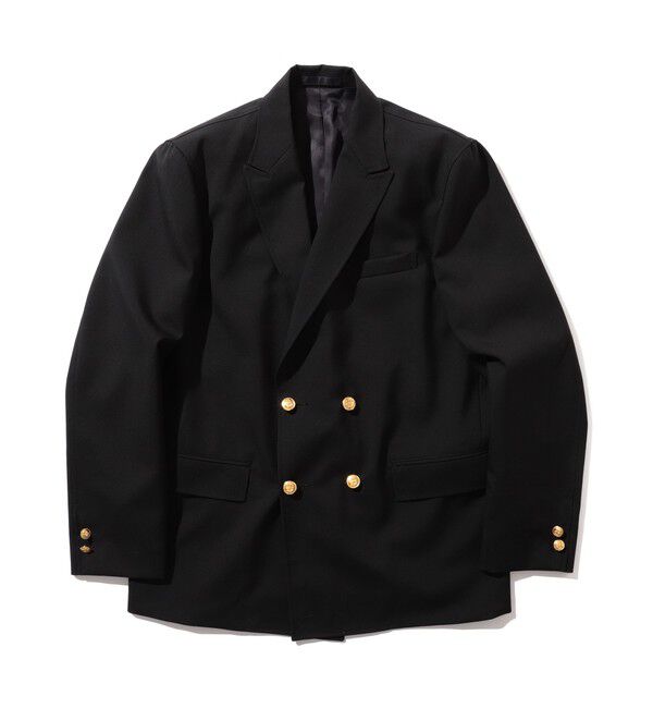 BEAMS「BEAMS PLUS / 4B Double Breasted Blazer Wool」|テーラードジャケット|