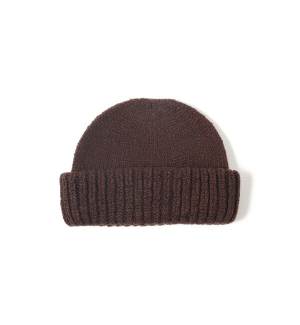 BEAMS「RACAL / Whole garment Knit Watch」|キャップ・キャスケット|BROWN