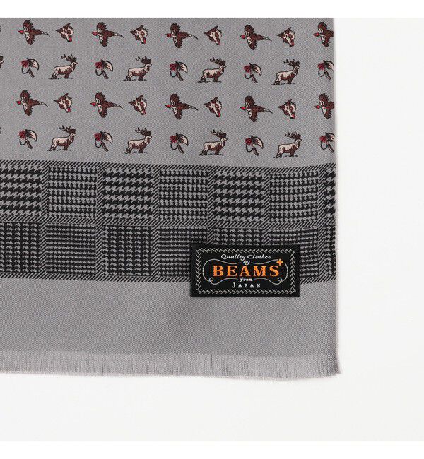 BEAMS PLUS「Silk Stole Check Print」|マフラー|