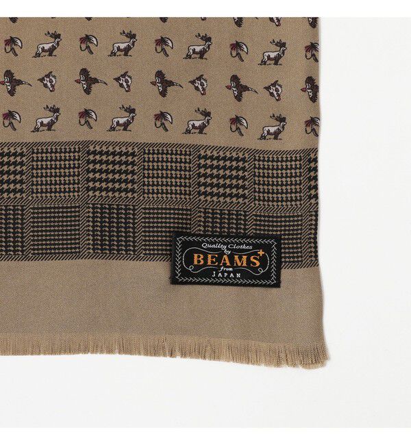 BEAMS PLUS「Silk Stole Check Print」|マフラー|
