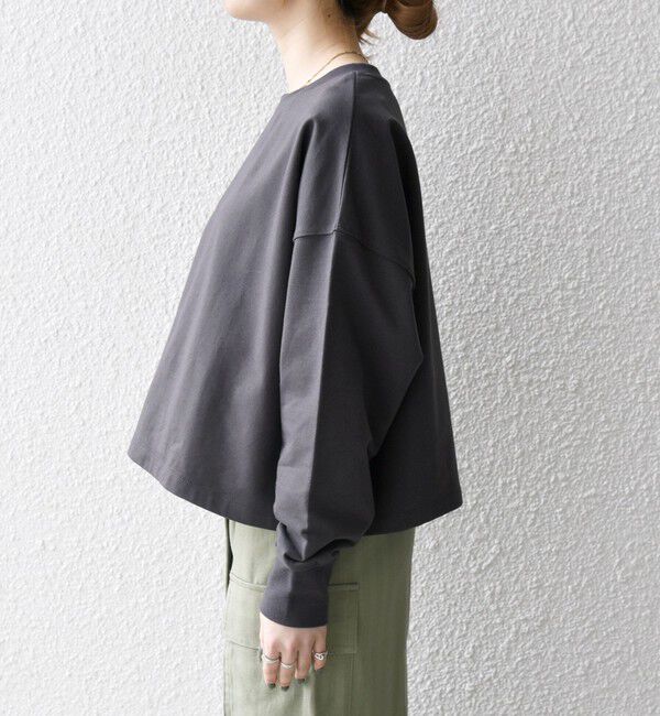 SHIPS any「〈洗濯機可能〉インレイ ロングスリーブ コンパクト プルオーバー」|Tシャツ・カットソー|