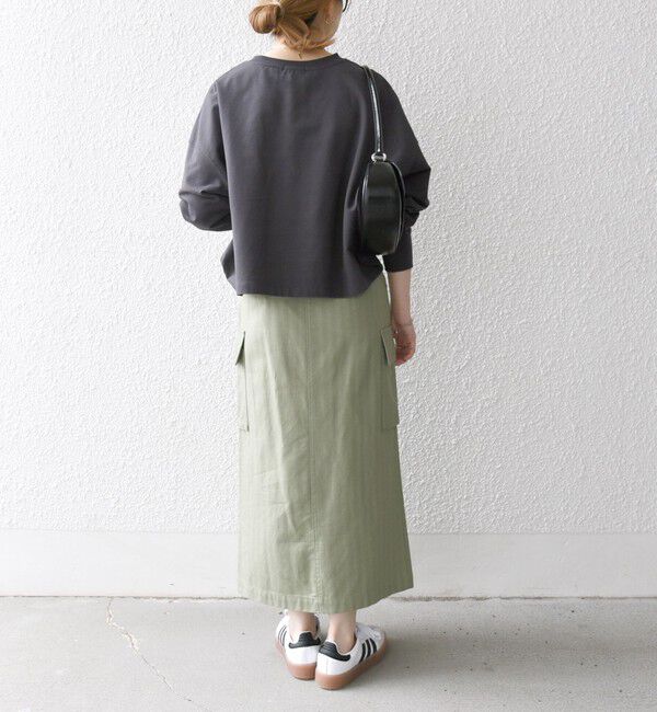SHIPS any「〈洗濯機可能〉インレイ ロングスリーブ コンパクト プルオーバー」|Tシャツ・カットソー|