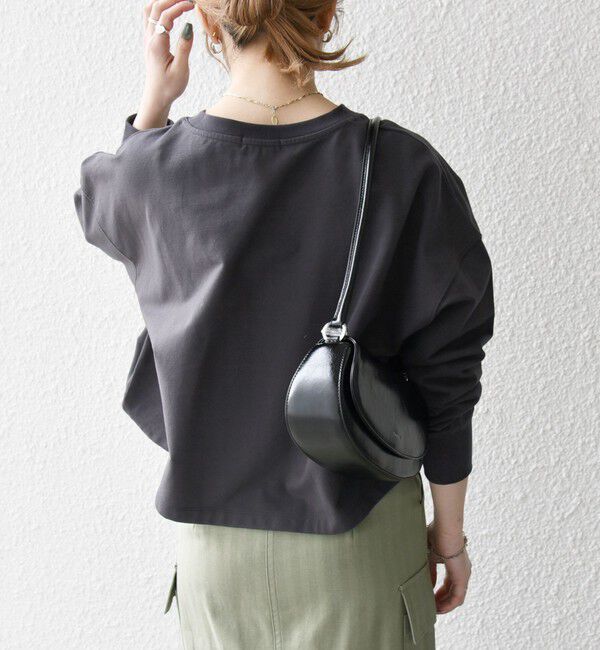 SHIPS any「〈洗濯機可能〉インレイ ロングスリーブ コンパクト プルオーバー」|Tシャツ・カットソー|