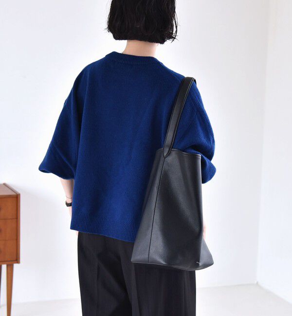quaranciel「〈手洗い可能〉AQUA カシミヤ ミックス ドルマン ニット」|ニット・セーター|
