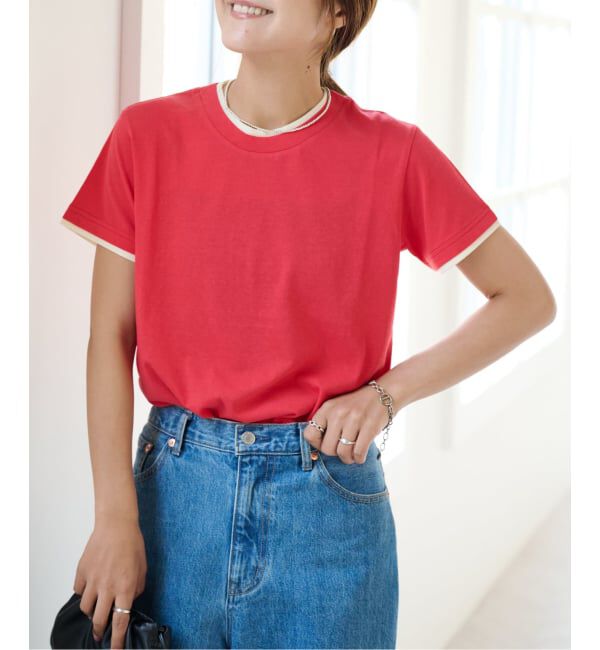 OUTDOOR PRODUCTS Usual Things「シアースラブレイヤードライクTEE」|Tシャツ・カットソー|
