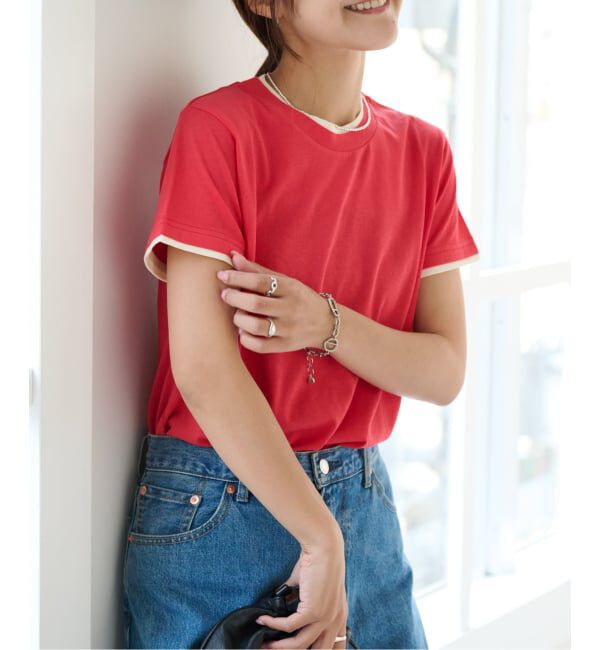 OUTDOOR PRODUCTS Usual Things「シアースラブレイヤードライクTEE」|Tシャツ・カットソー|