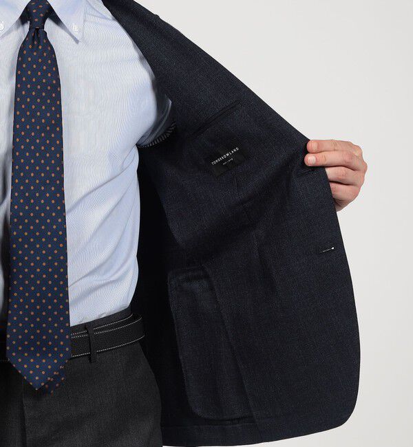 TOMORROWLAND MENS「ウールシルク シングルブレステッド 2Bジャケット SILK AIR LORO PIANA」|テーラードジャケット|