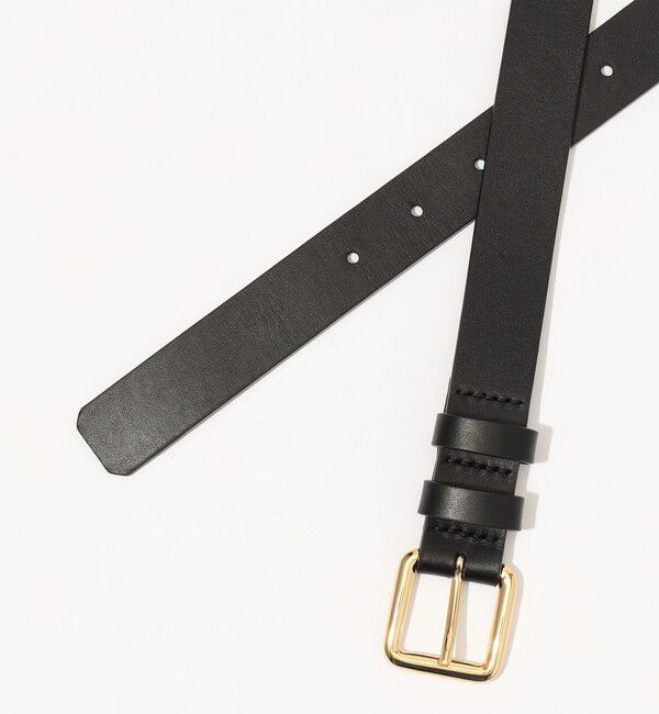 TOMORROWLAND GOODS「LEFIJE DOUBLE BAND レザーベルト」|ベルト|