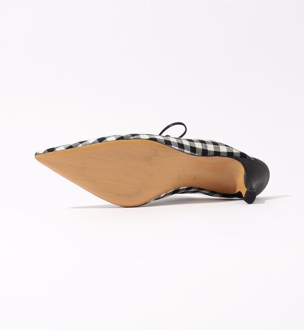 TOMORROWLAND GOODS「【別注】HENRI EN VARGO THELMA gingham ミュール」|パンプス|