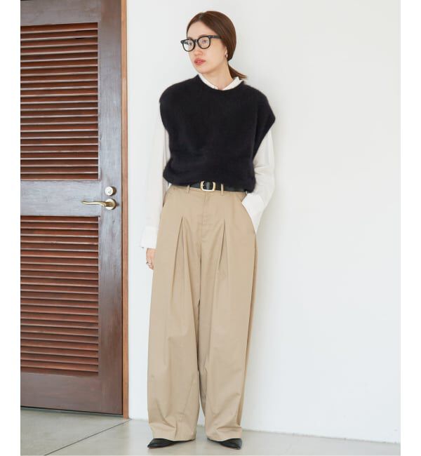 SLOBE IENA「《予約》コットンベーシックシャツ」|シャツ・ブラウス|