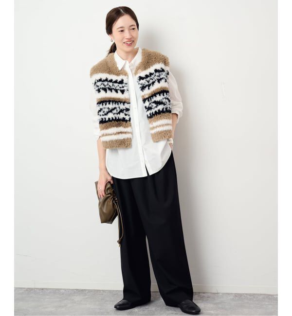 SLOBE IENA「《予約》コットンベーシックシャツ」|シャツ・ブラウス|