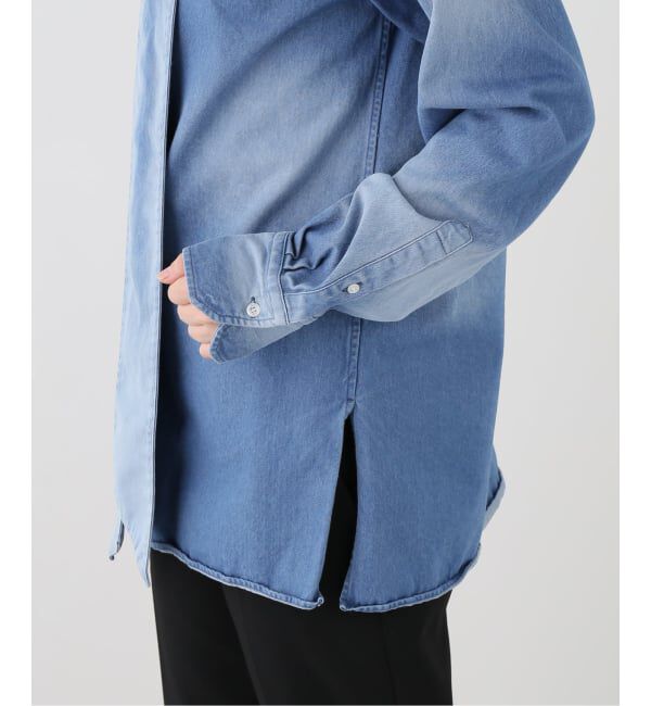 VERMEIL par iena「BOWTE バウト Light Denim ボウタイシャツ」|シャツ・ブラウス|