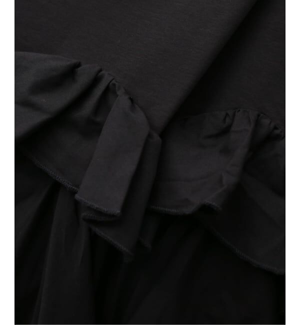 IENA「MARILYN MOON/マリリンムーン ruffle top カットソー 4264-182」|Tシャツ・カットソー|