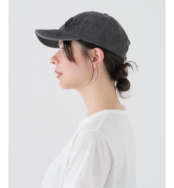 PULP「GANNI / ガニー Washed Embroidery Denim Cap」|キャップ・キャスケット|