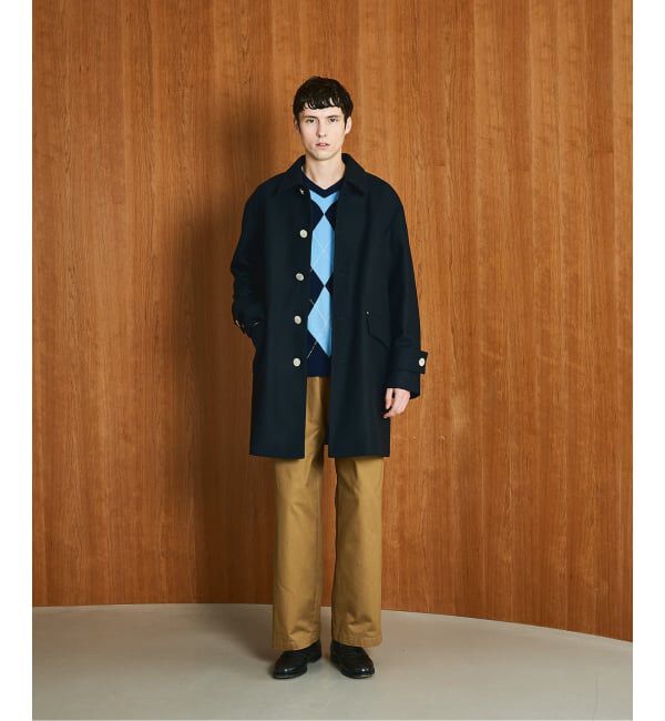 EDIFICE「MACKINTOSH(マッキントッシュ) 別注 HUMBIE/ハンビー SL」|ステンカラーコート|