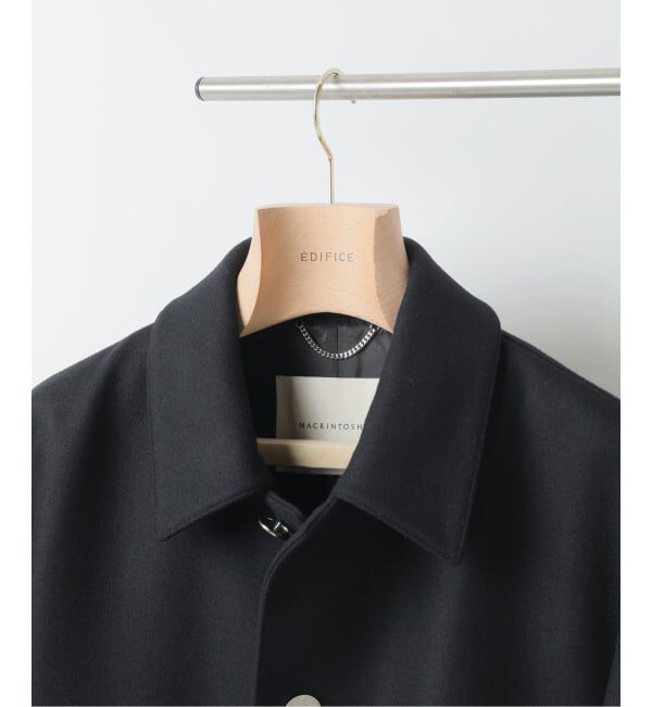 EDIFICE「MACKINTOSH(マッキントッシュ) 別注 HUMBIE/ハンビー SL」|ステンカラーコート|