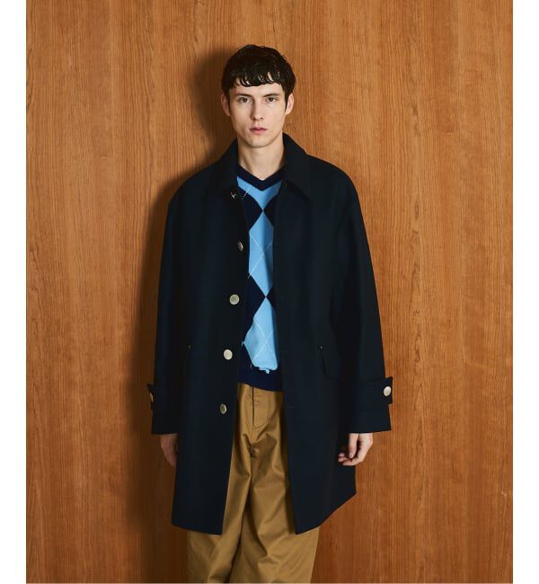 EDIFICE「MACKINTOSH(マッキントッシュ) 別注 HUMBIE/ハンビー SL」|ステンカラーコート|