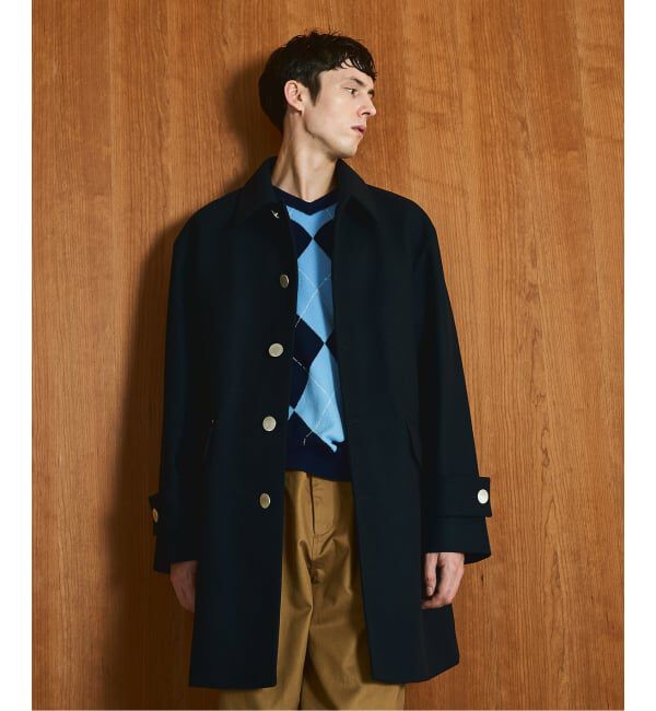 EDIFICE「MACKINTOSH(マッキントッシュ) 別注 HUMBIE/ハンビー SL」|ステンカラーコート|