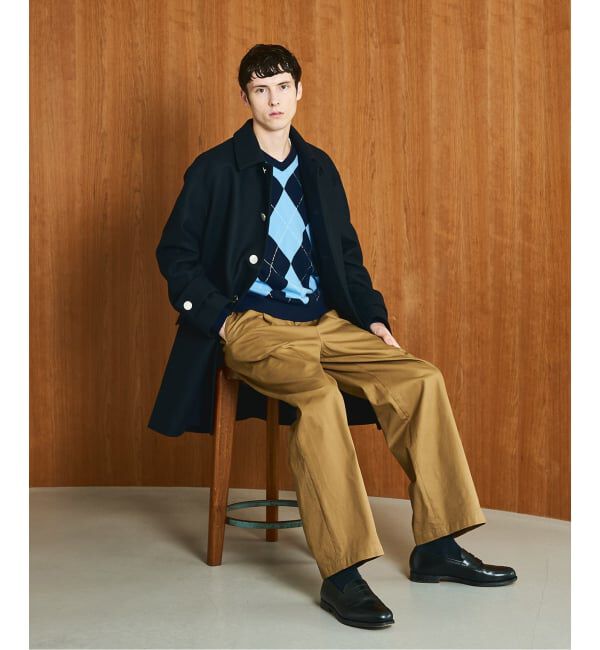EDIFICE「MACKINTOSH(マッキントッシュ) 別注 HUMBIE/ハンビー SL」|ステンカラーコート|