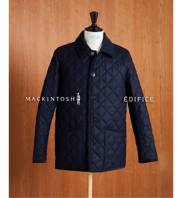 EDIFICE「《予約》MACKINTOSH(マッキントッシュ) 別注 WAVERLY/ウェーヴァリー "ウール&rdquo;」|その他|ネイビー
