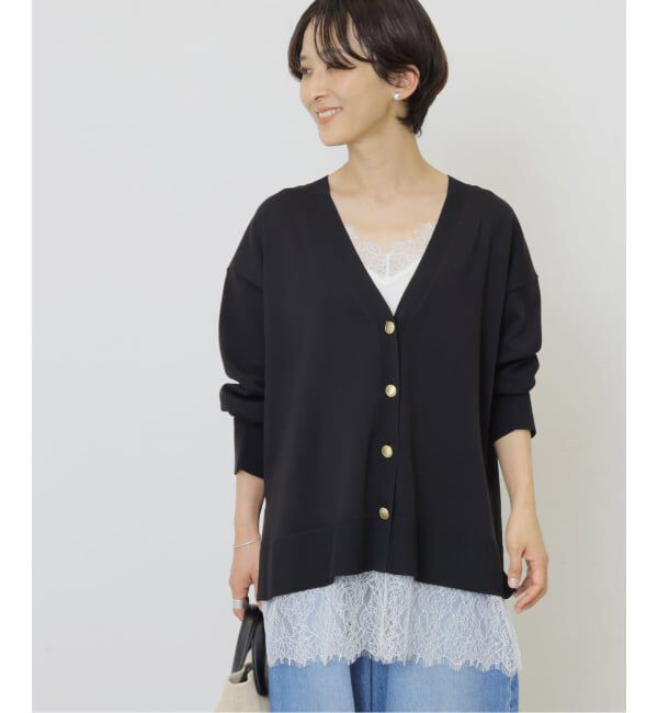 JOURNAL STANDARD relume「［手洗い可］ウォッシャブルメタルボタンVネックカーディガン」|カーディガン|