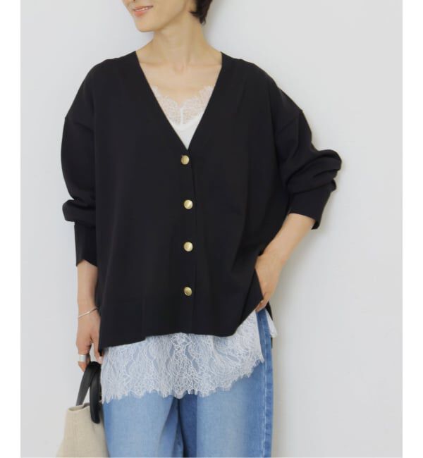 JOURNAL STANDARD relume「［手洗い可］ウォッシャブルメタルボタンVネックカーディガン」|カーディガン|