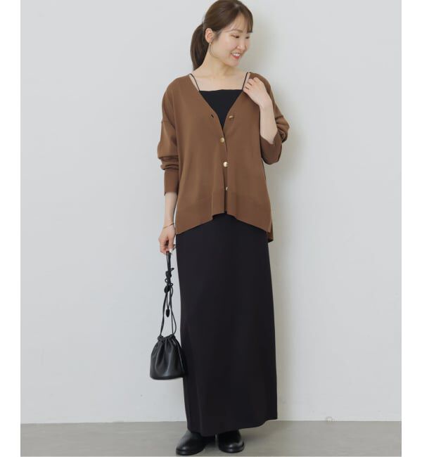 JOURNAL STANDARD relume「［手洗い可］ウォッシャブルメタルボタンVネックカーディガン」|カーディガン|
