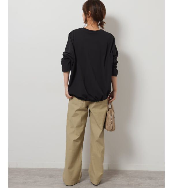 JOURNAL STANDARD relume「《追加3》ギャザーヘムロングスリーブ」|Tシャツ・カットソー|