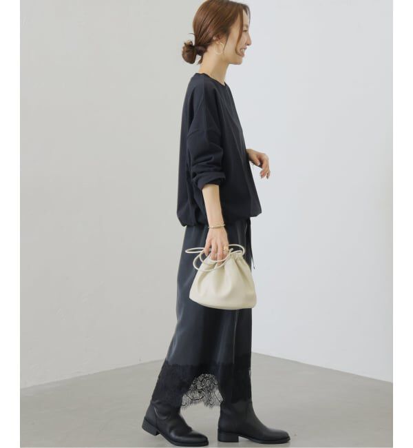 JOURNAL STANDARD relume「《追加3》ギャザーヘムロングスリーブ」|Tシャツ・カットソー|