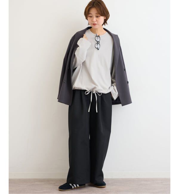 JOURNAL STANDARD relume「《追加3》ギャザーヘムロングスリーブ」|Tシャツ・カットソー|