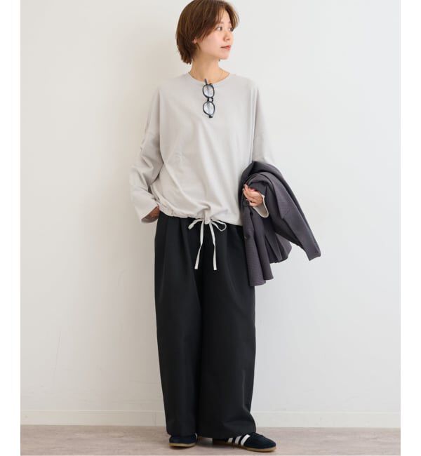JOURNAL STANDARD relume「《追加3》ギャザーヘムロングスリーブ」|Tシャツ・カットソー|