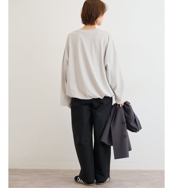 JOURNAL STANDARD relume「《追加3》ギャザーヘムロングスリーブ」|Tシャツ・カットソー|
