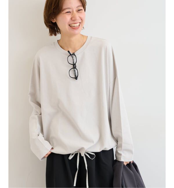JOURNAL STANDARD relume「《追加3》ギャザーヘムロングスリーブ」|Tシャツ・カットソー|