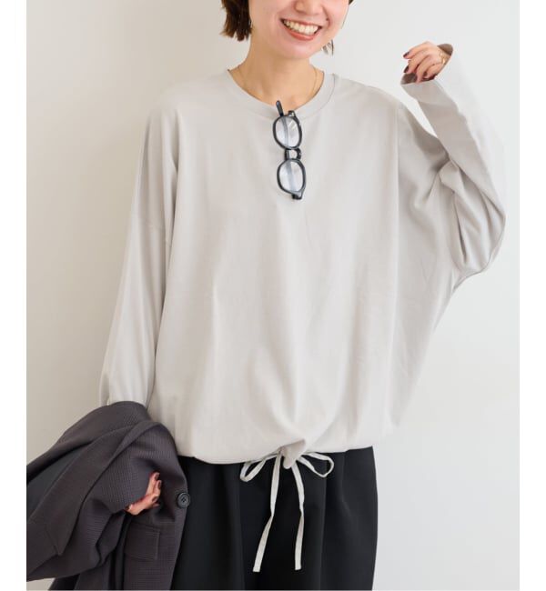 JOURNAL STANDARD relume「《追加3》ギャザーヘムロングスリーブ」|Tシャツ・カットソー|