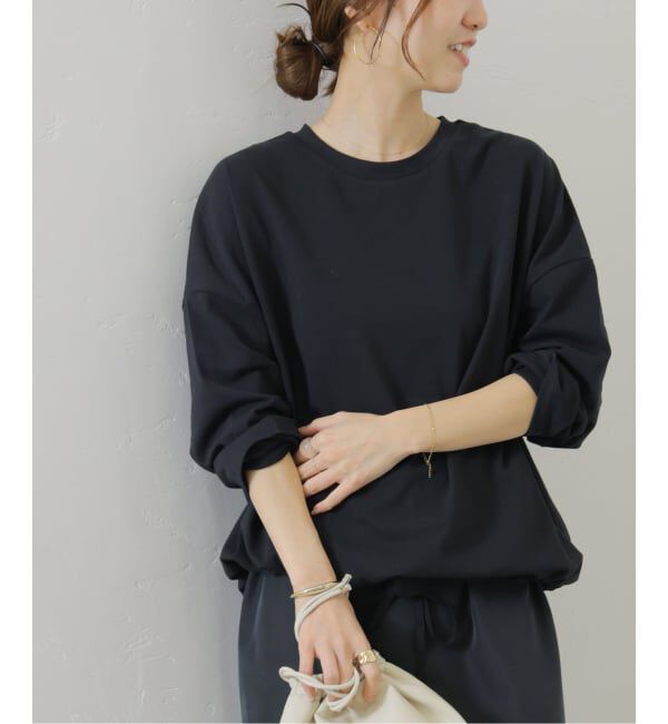 JOURNAL STANDARD relume「《追加3》ギャザーヘムロングスリーブ」|Tシャツ・カットソー|