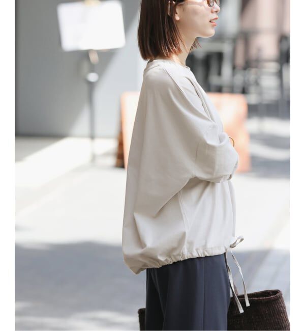 JOURNAL STANDARD relume「《追加3》ギャザーヘムロングスリーブ」|Tシャツ・カットソー|
