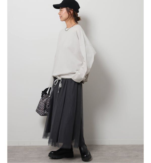 JOURNAL STANDARD relume「《追加3》ギャザーヘムロングスリーブ」|Tシャツ・カットソー|