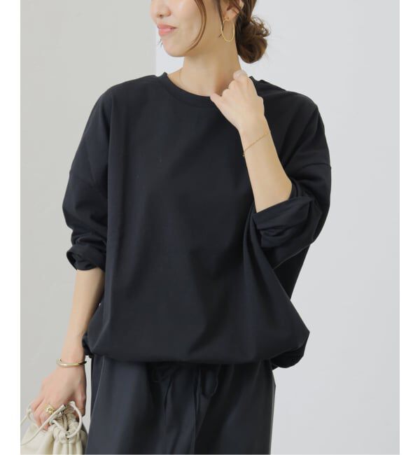 JOURNAL STANDARD relume「《追加3》ギャザーヘムロングスリーブ」|Tシャツ・カットソー|