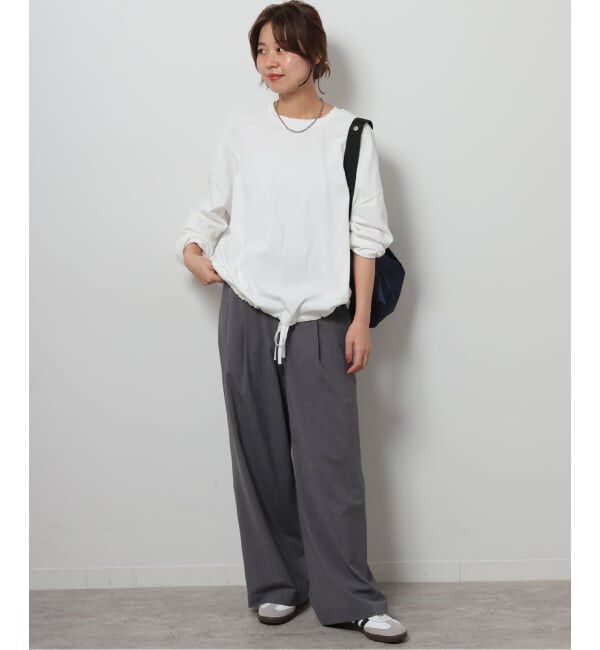 JOURNAL STANDARD relume「《追加3》ギャザーヘムロングスリーブ」|Tシャツ・カットソー|