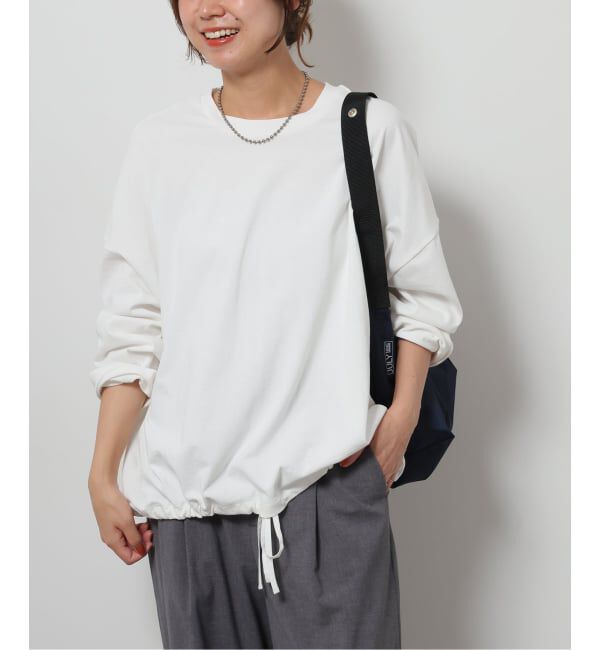 JOURNAL STANDARD relume「《追加3》ギャザーヘムロングスリーブ」|Tシャツ・カットソー|