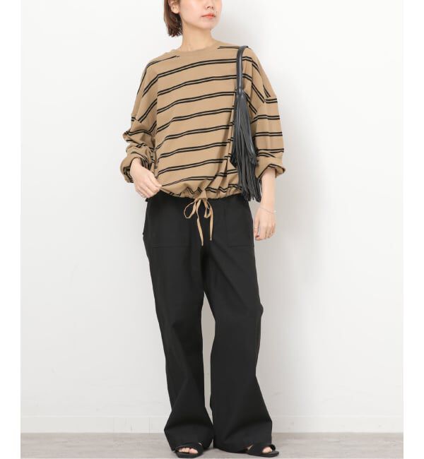 JOURNAL STANDARD relume「《追加3》ギャザーヘムロングスリーブ」|Tシャツ・カットソー|