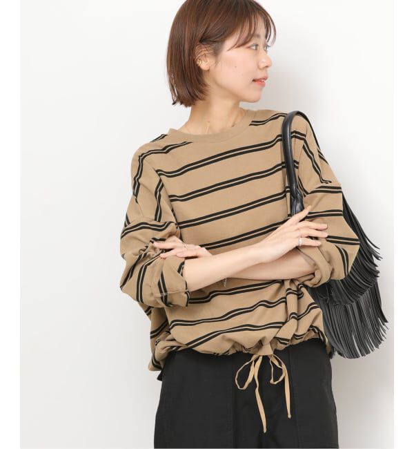 JOURNAL STANDARD relume「《追加3》ギャザーヘムロングスリーブ」|Tシャツ・カットソー|